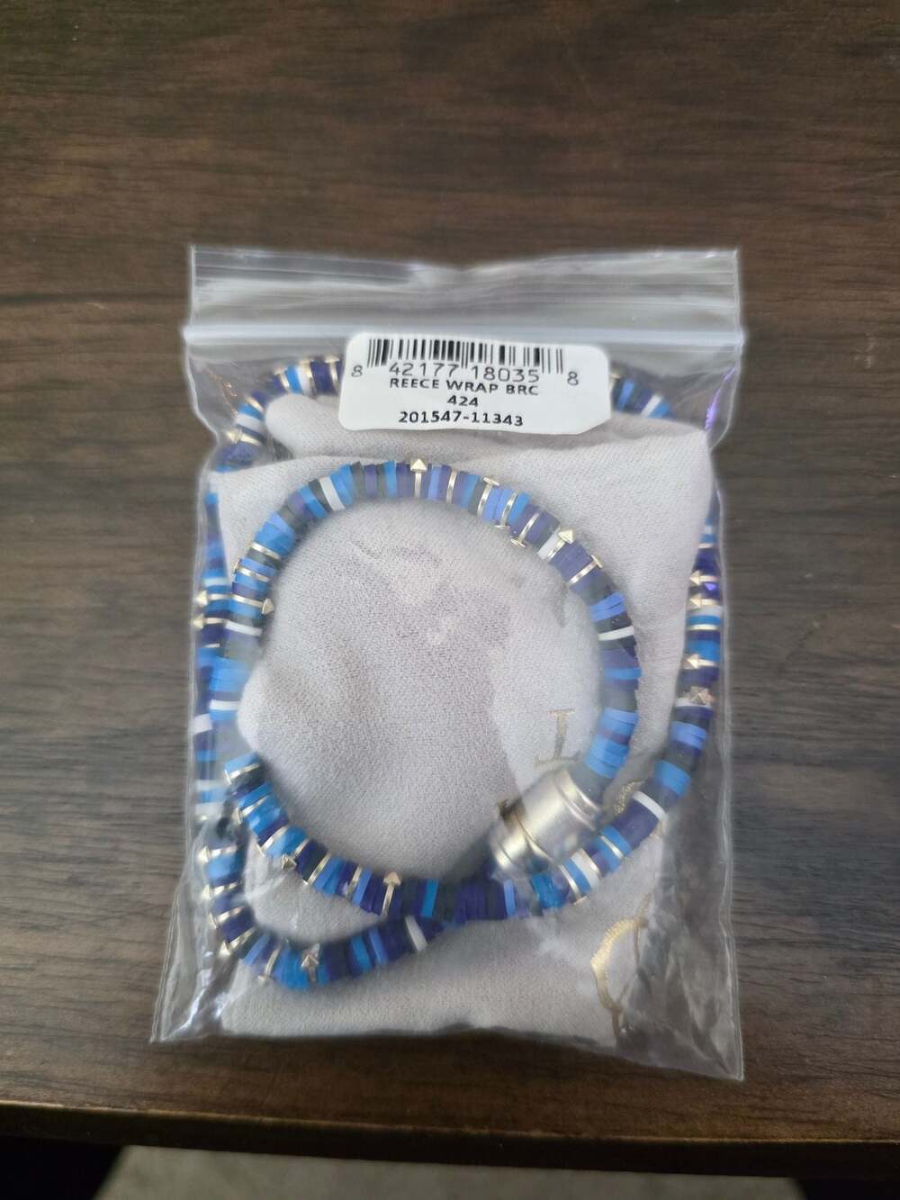 Kendra Scott Reece Wrap Bracelet Blue Multi